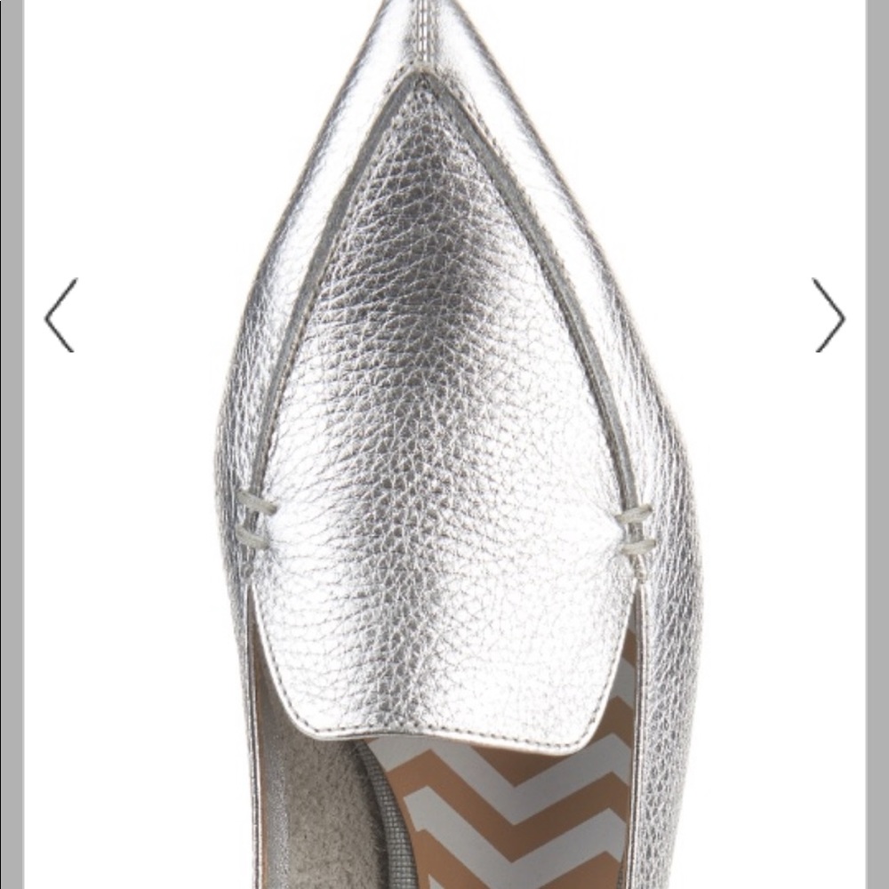 NICHOLAS KIRKWOOD SILVER FLATS